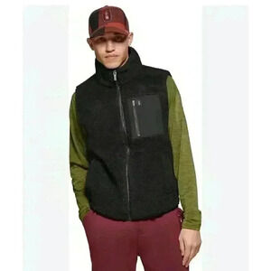 Telluride Sherpa Fleece Full‎ Zip Vest Mens Size XL NWT